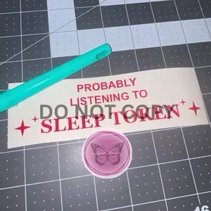 Probably Listening To Sleep Token Decal, Sleep Token Decal, Truck Decal, Car Decal, Car Accessories