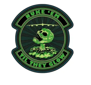 Nuke'em Til They Glow - Sticker