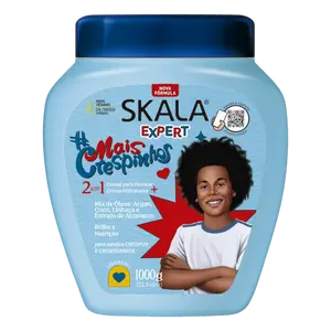 Skala Expert Mais Crespinhos: Deep hydration for curly and dry hair with nutrition and shine for defined and perfect curls