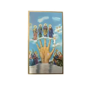 Prayer Card The Powerful Hand 4"x 2"