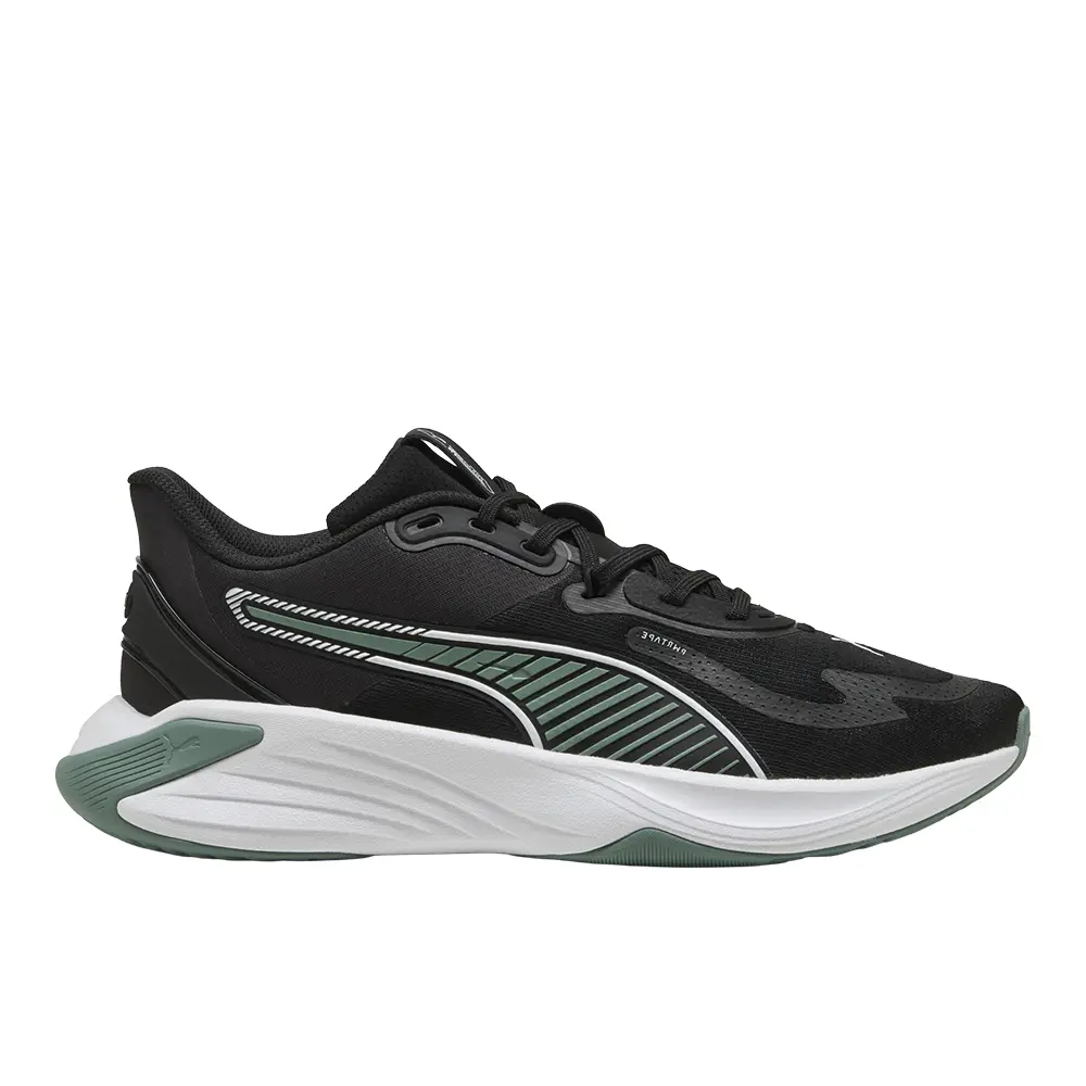 PUMA Mens Pwr Hybrid Training Sneakers Shoes - Black, Green