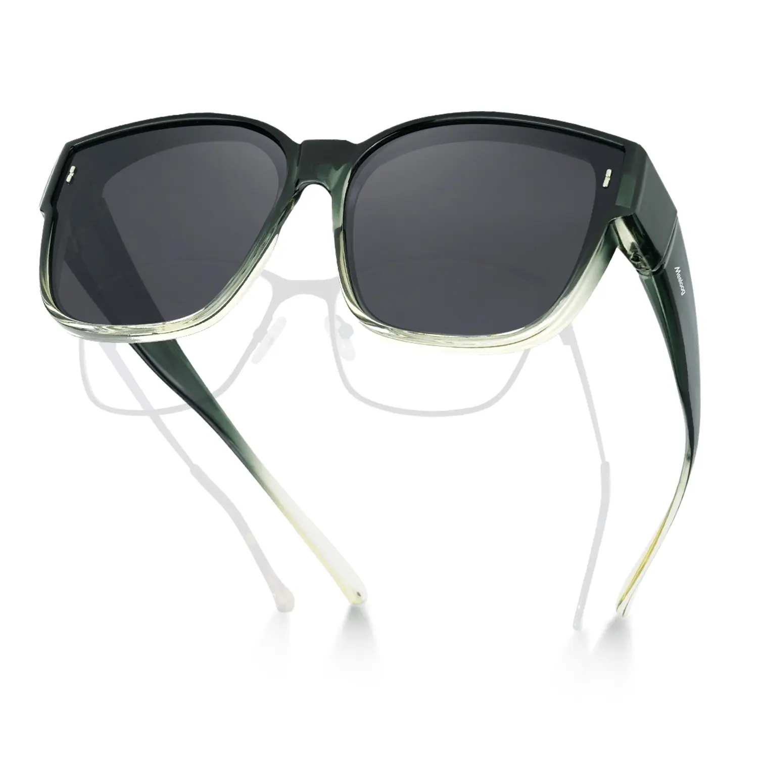 P1 Bottle Green Frame/Black Lens