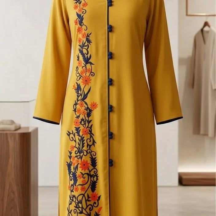 Yellow Cartoon Dress