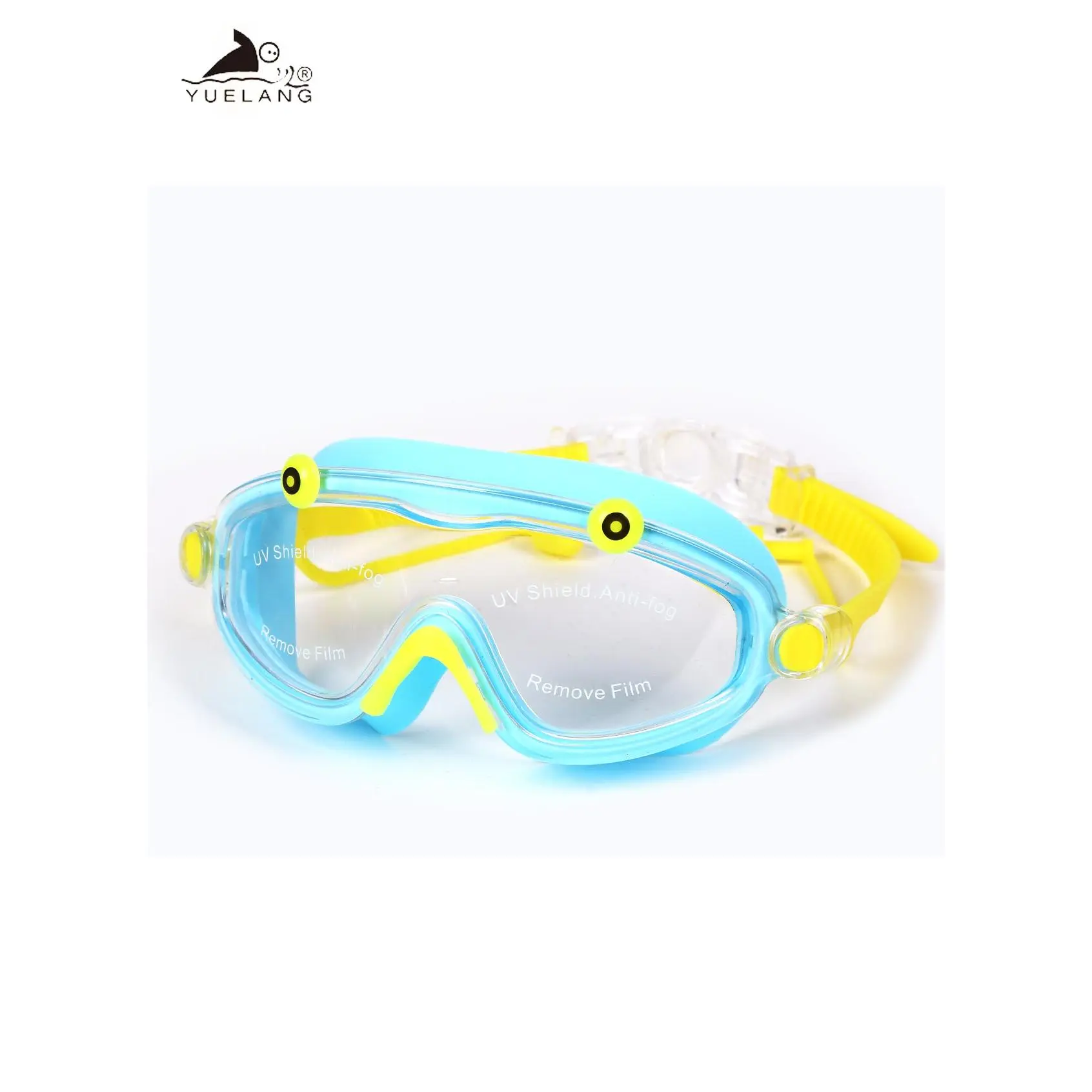 Cartoon Kids Swimming Goggles Large Frame Anti-fog Swimming Goggles