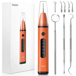Rechargable Oral Plaque/Tartar Remover for Teeth, Oral Care, Teeth Cleaning Kit with LED Light & 5 Adjustable Modes Dental Scaler Oral Care, For Adults and Youth, Pets,#SummerWins ,#DealsForYouDays