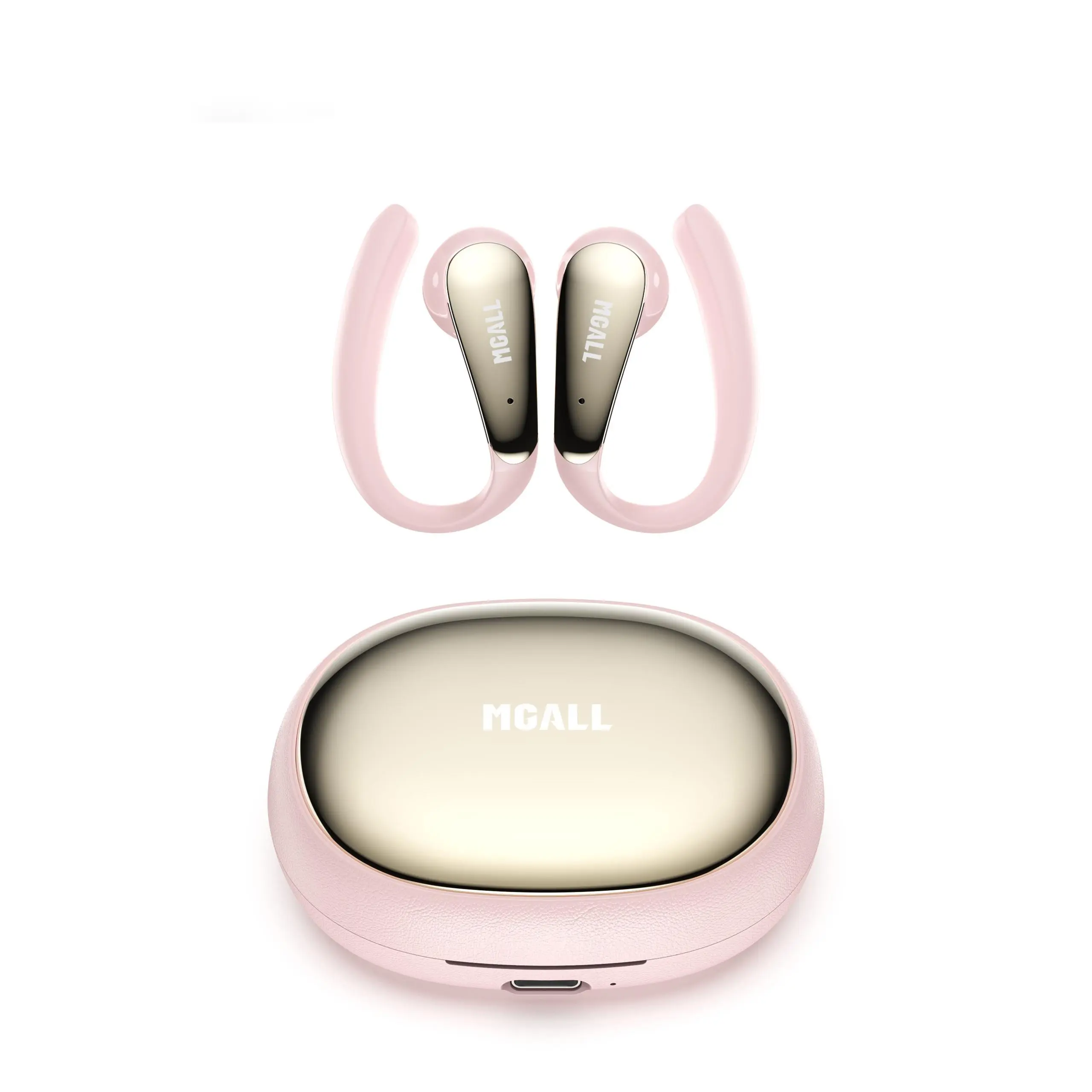 C09 Open-Ear Wireless Headphones with 2025 Bluetooth 6.0 ENC Call Noise Reduction Berlin Super Sense Sound Comfortable No-Pain Listening for Long Wear Audio Headset for Music Calls & Sports