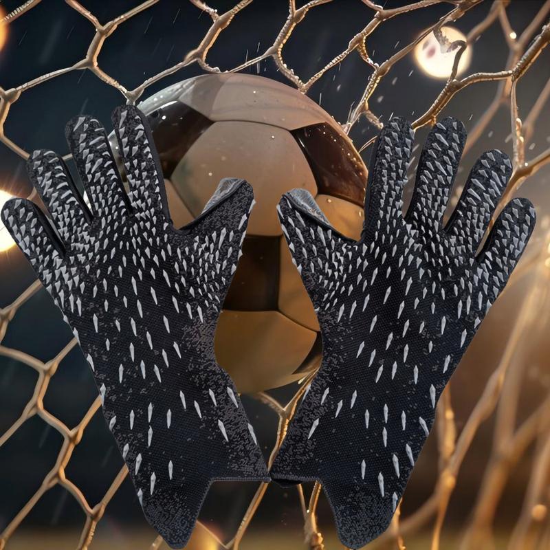 Goalkeeper Goalie Soccer Gloves Kids Youth and Adults High Performance Goalkeeper Gloves, Breathable Soccer Goalkeeper Gloves with Strong Grips Palms