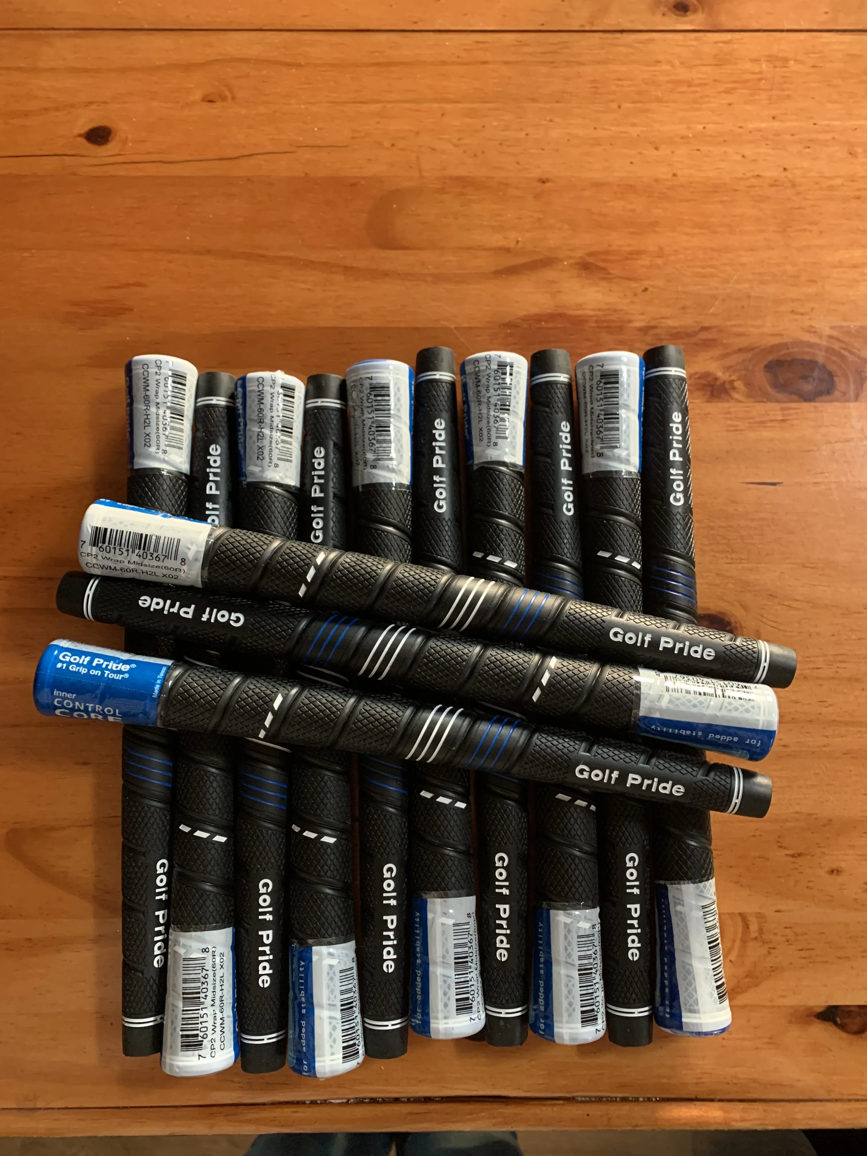 CP2 Midsize golf grips -set of 13