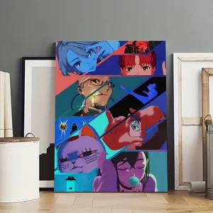 Dandadan Poster, Dandadan Anime Print, Anime Poster, Anime Manga Art Print, Minimalist Poster, Vintage Retro Print,Aesthetic Wall Art Poster