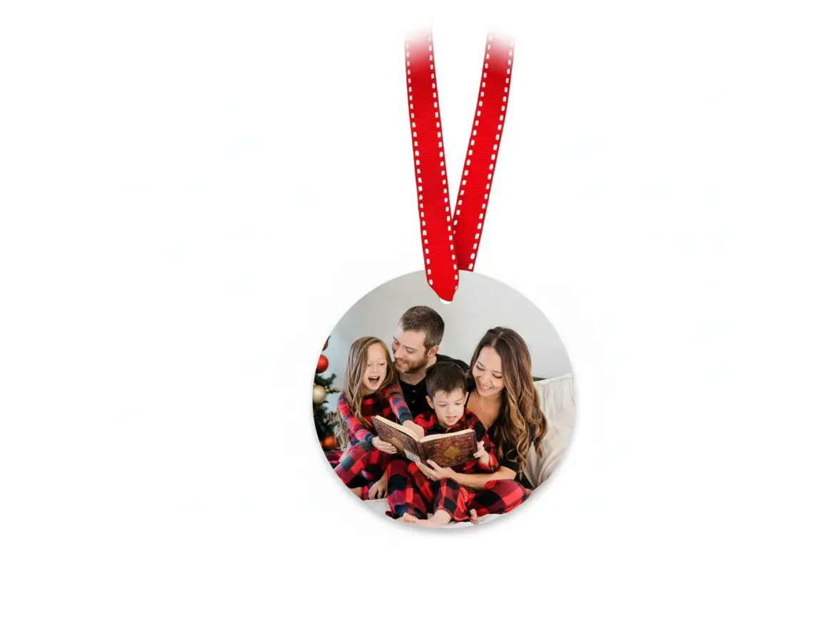 Personalized Ceramic Christmas Tree Ornaments Customizable Design for Holiday Decor and Gifting Fiberwood Material Unique Touch for Festive Atmosphere