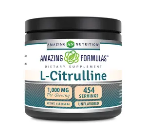 Amazing Formulas L-Citrulline Powder Supplement | Unflavored | 1000 Mg per Serving | 454 Servings (1 LB) | Non-GMO | Gluten-Free | Made in USA