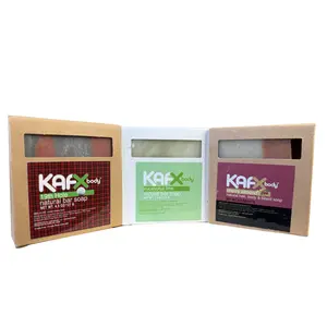 KAFX Body Soap/Shampoo Bar Bundle with Soap Saver