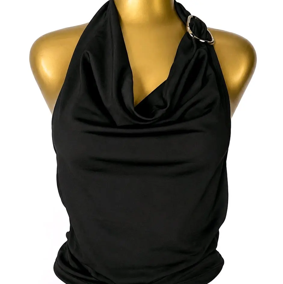 Blusa Midnight Backless Casual