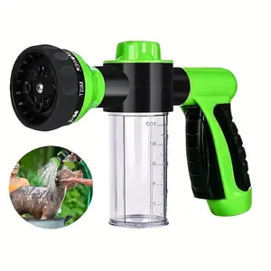 Pet Dog Wash Outdoor, High-Pressure Pet Shower Sprayer Dog Shower Brush and Pet Grooming Comb for Watering Flowers, Car Washing, Pet Bathing Does not apply