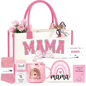 7-Mini-Item New Mom Care Package, Postpartum & Expecting Mama Gift Basket, First Mother’s Day & Birthday Present, Mothers Day Gift Ideas xmas party favor gift tiktokshopspringglowup Perfect Gift Bundle Relaxing Gift Box