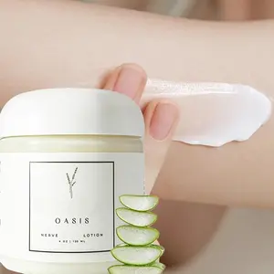 Magnesium Chloride Nerve Lotion 4 oz 120mL Pure Natural Formula Gentle Hydrating Foot Leg Soothing Comfort Body Care Cream
