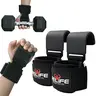 RELIFE Heavy-Duty Lifting Straps - Reinforced Nylon, Neoprene Padding, Steel Hooks, 250lb Capacity, Comfortable Grip, Anti-Slip, Adjustable Unisex Wrist Fit for Deadlifts, Enhance Performance Bodybuilding Fitness Equipment