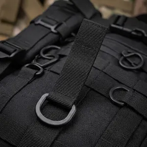 Adjustable Locking Quick Release Buckle with Anti-Slip Rack & Nylon Webbing for Outdoor Backpack, Camping Gear, Hiking, and Pet Leash. Durable Multi-Scenario Fastener for Travel & Tactical Use.
