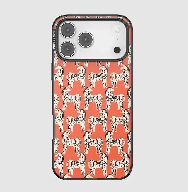 PopSockets Giddyup MagSafe Protective Cover - MagSafe Compatible Phone Case Accessory for iPhone 17 Pro Max, Magsafe Compatible With Magsafe
