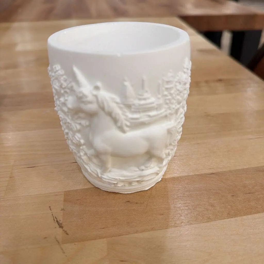 #2 Unpainted DIY Unicorn Cup