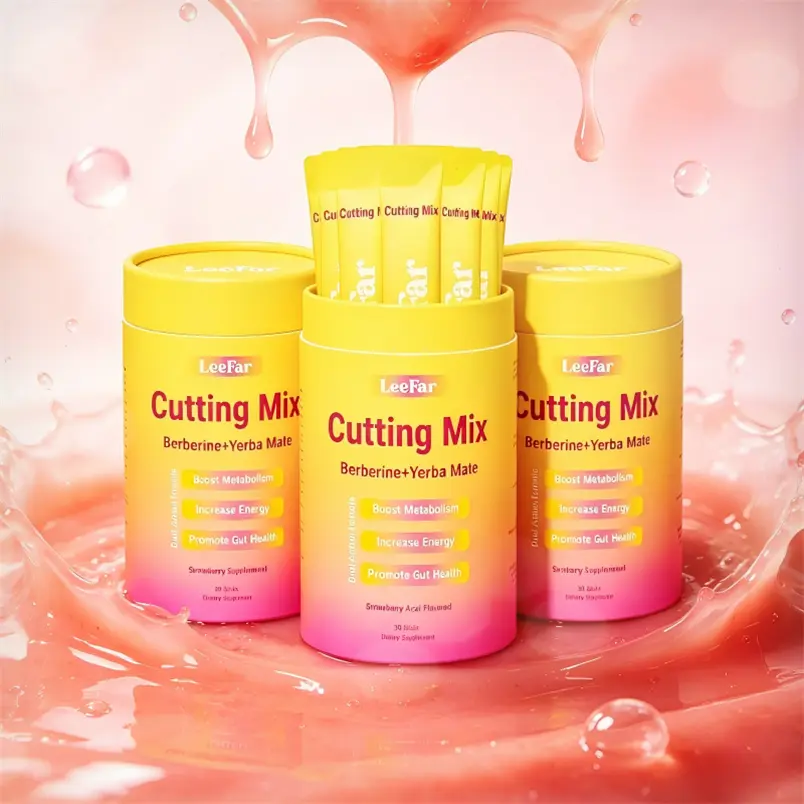 3P Quick Daily Beverage | Cutting Drink Mix –| Strawberry Açaí Flavor – 30 Servings
