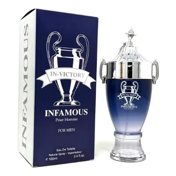In-Victory Infamous Eau De Parfum 3.4 FL OZ Cologne for Men