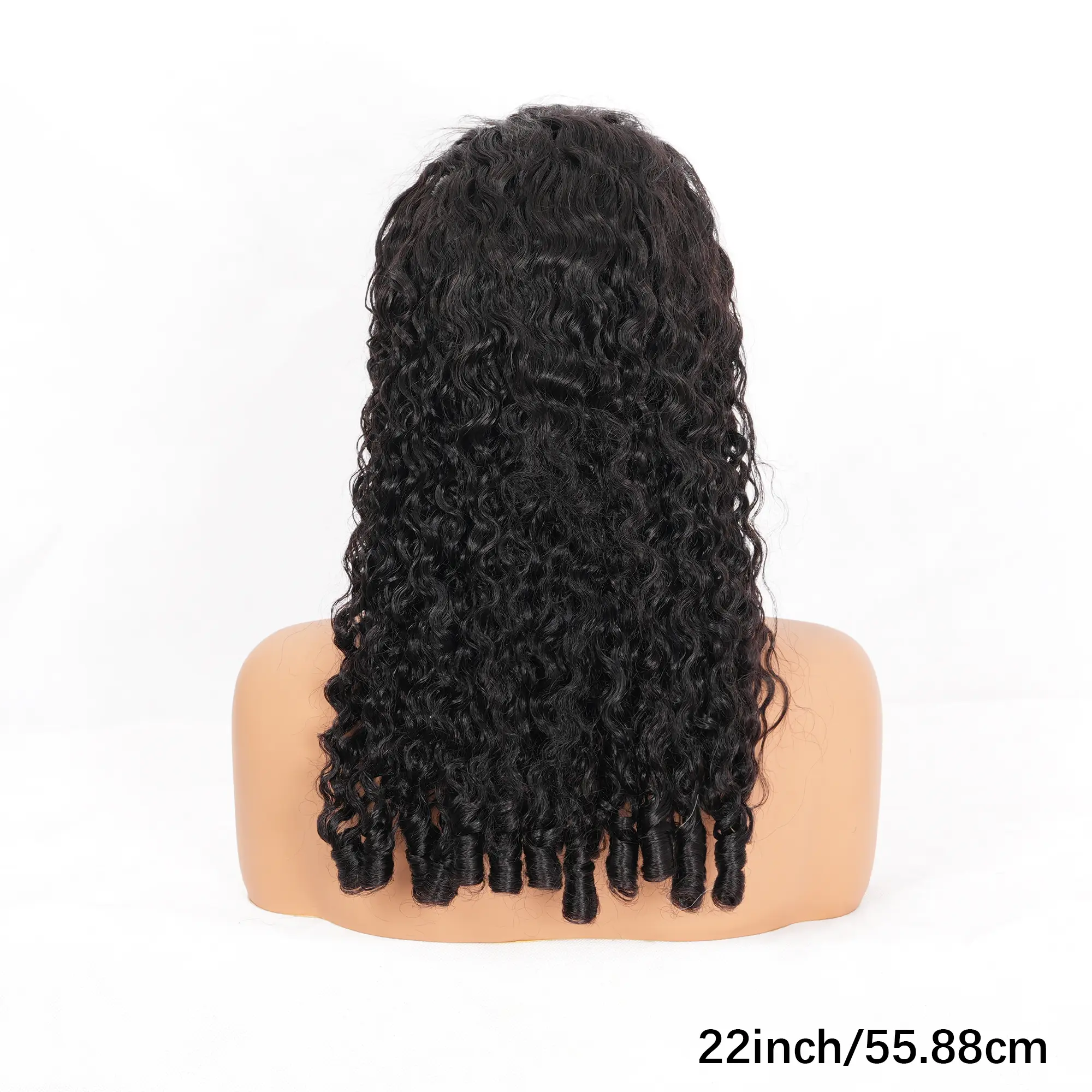 Burmese curly Human hair Lace front wigs Customized 13x4 13x6 Transparent 100% Human hair Lace frontal wig Natural color Remy Human hair Lace wigs Customized 16inches to 30 inches human hair wig with Human Hair Wigs with Spiral Ends