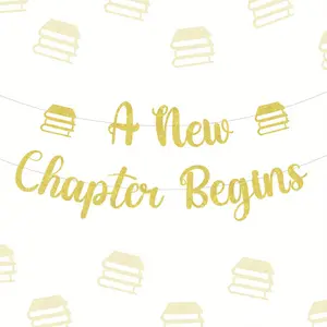 1Set Book theme One shower banner, birthday party supplies, room decoration supplies