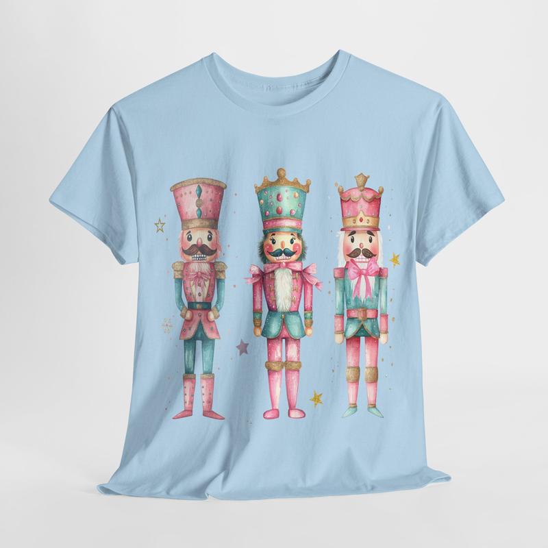PINK NUTCRACKER CHRISTMAS UNISEX TSHIRT