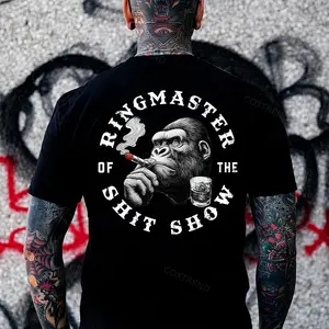 Ringmaster Of The Shit Show Monkey Print T-shirt, Hoodie & Sweater - Unisex Sizes S-5XL