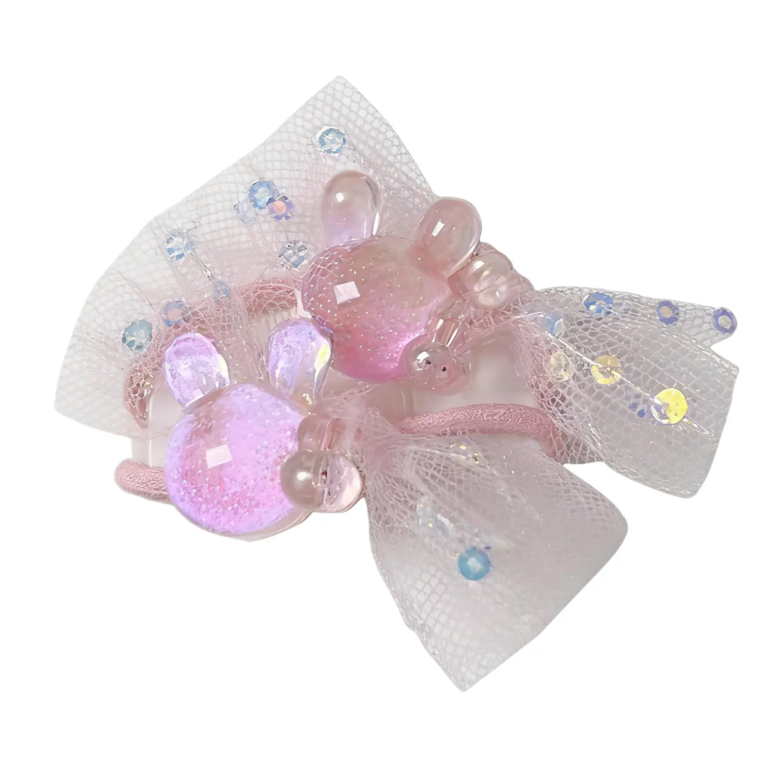 Rabbit Bow Hair Band 2pcs