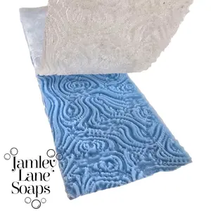 Terrain Flow Soap Impression Mat | Swirling Topography Pattern
