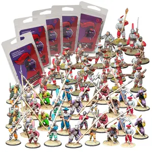 Ludus Bellum: 28mm Holy Roman Empire Miniature Models for Wargaming and DND - German Medieval Tabletop Figures