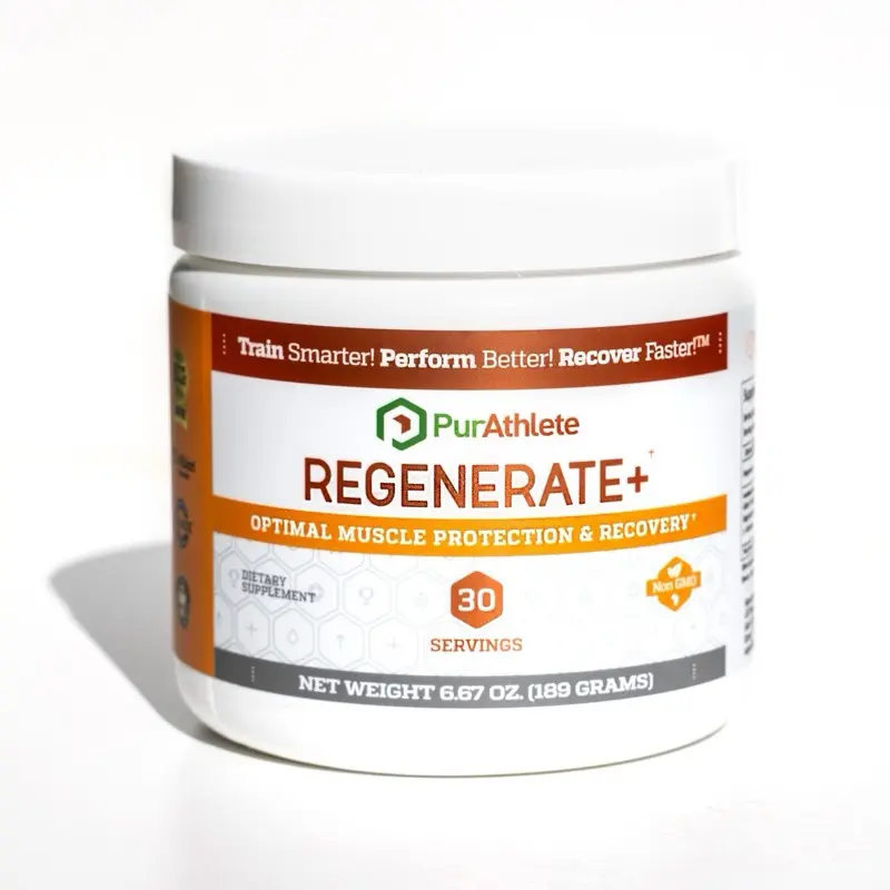 PurAthlete Regenerate+ Muscle Supplement Optimum Fitness