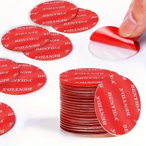 Strong Double-Sided Tape, Super Adhesive Heat Resistant for Cars and Home, No Residue Easy Removal, Organizing and Decorating Solutions