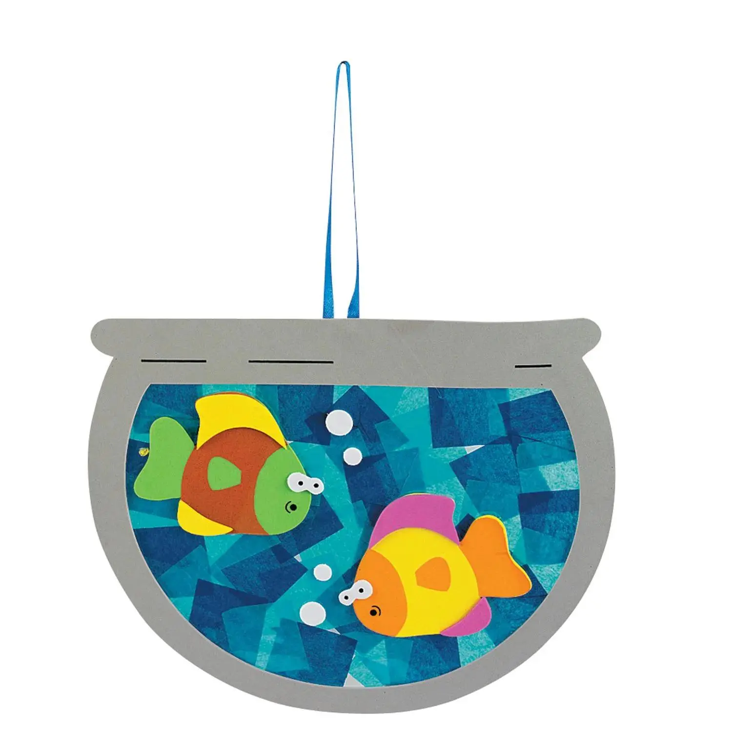 10" Fishbowl Tissue Paper Acetate Craft Kit - Makes 12