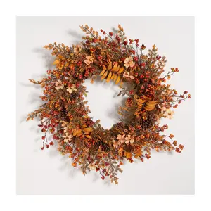 Safavieh Faux 31" Berry & Coreopsis Wreath