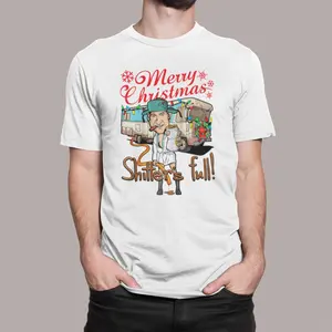 MERRY CHRISTMAS SHITTERS FULL T SHIRT GRISWOLD VACATION FUNNY GIFT XMAS