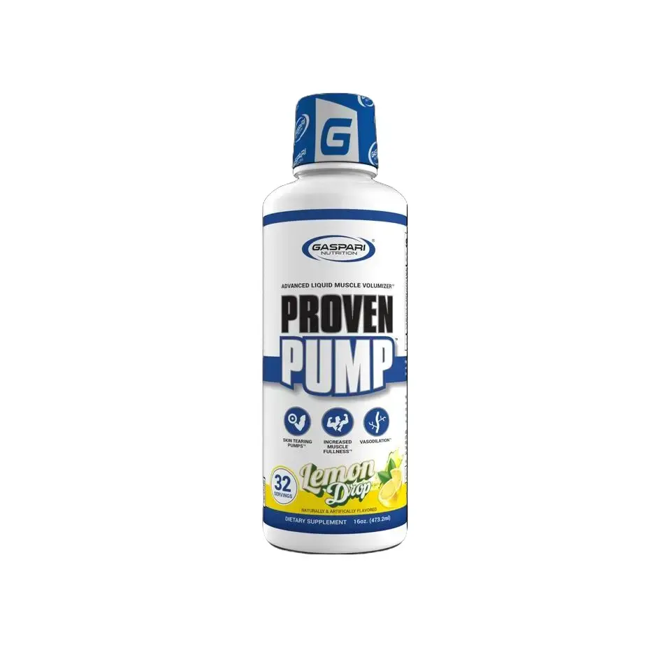 Gaspari Nutrition Proven Pump Advanced Liquid Muscle Volumizer | Stimulant Free | Enhanced Muscle Pump and Blood Flow