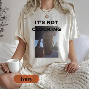 It's Not Clocking To You That I'm Standing On Business Shirt, Funny Gen Z Meme Tee, Bieber Inspired Swag Shirt