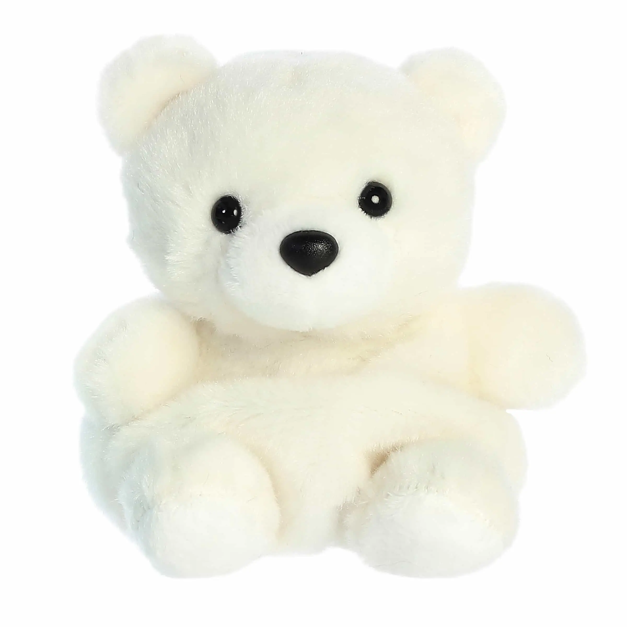 Palm Pals Adorable Puck Polar Bear 5 inch White Mini Soft Plush Collectable Stuffed Animal Palm Pals Adorable Puck Polar Bear 5 inch White Mini Soft Plush Collectable Stuffed Animal