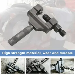 Metal Motorcycle Chain Breaker Non Slip Handle Repair Bicycle Chain Breaker Assembly Disassembly Bike Tool