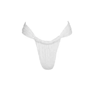 White Eyelet Karma Bikini Bottom