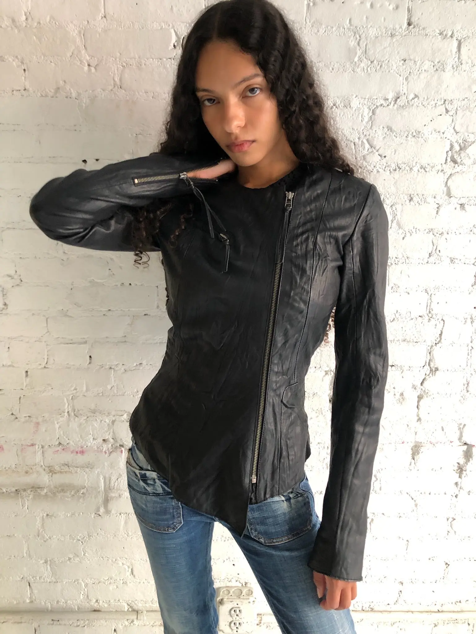 Vintage Black Leather Jacket Vintage Black Leather Jacket