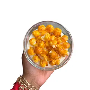 (WICK-LESS) CARAMEL POPCORN CANDLE
