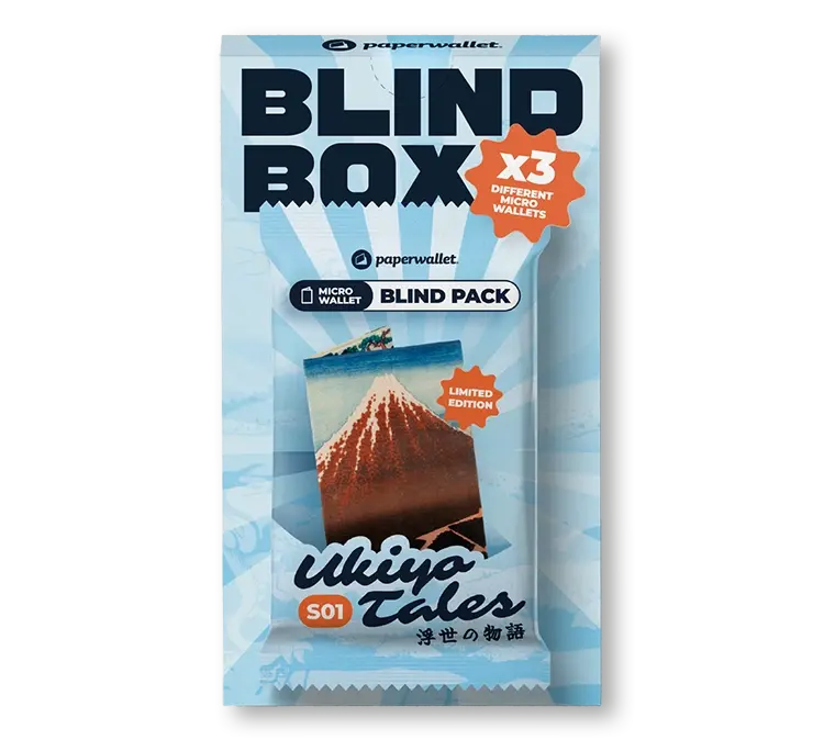 Ukiyo Tales · Japanese Masters - Micro Wallet Blind Box | 3 Blind Packs