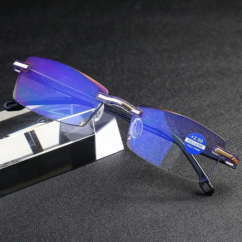 Fashion Presbyopic Glasses Anti-Blue Light Reading Glasses for Men and Women Retro Hyperopia Eyewear+1.0+1.5+2.0+2.5+3.0+3.5+4.0