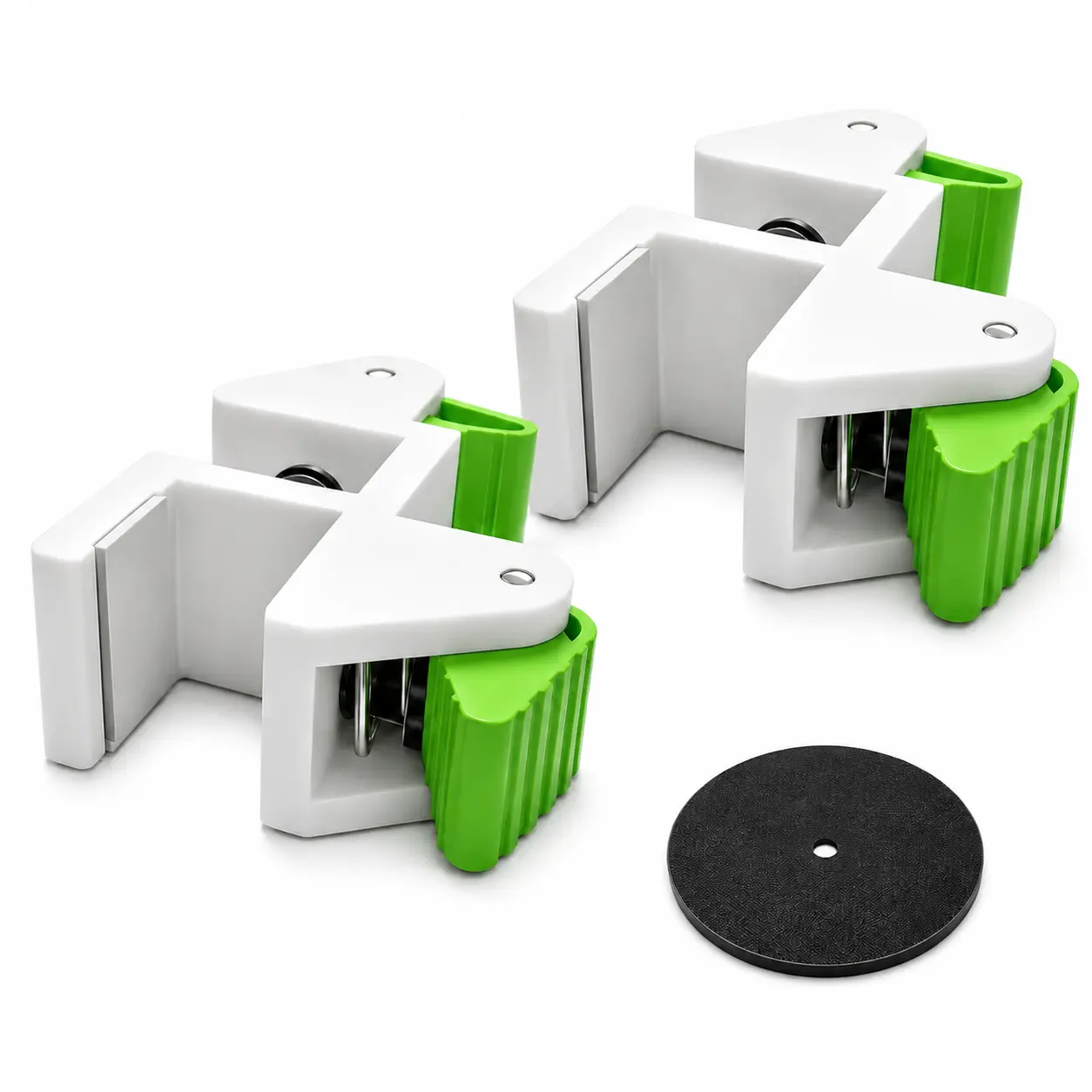 Radiaint 2-Pack Cabinet Scribing Clamps with Marking Disc, 18mm Filler Panel Fast Clamp Jig for Accurate Scribe Lines, Kitchen Cabinet & Wardrobe Installation Tool