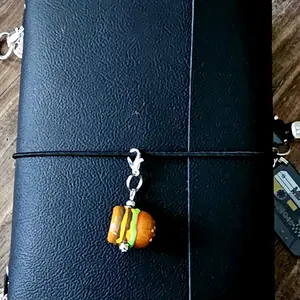 Bohemian Trinkets Burger Time Journal Charm #Journaltok #Journaling #charms