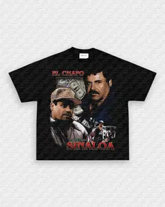 [Sale Up To 30%] El Chapo Graphic Tee, Unisex Shirt, Using 100% Cotton, Gift For Fans